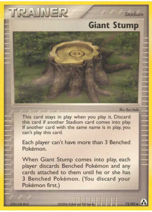 Giant Stump - Reverse Holo