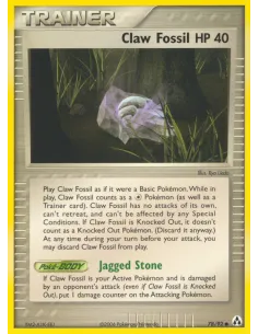 Claw Fossil - Reverse Holo