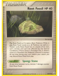 Root Fossil - Reverse Holo