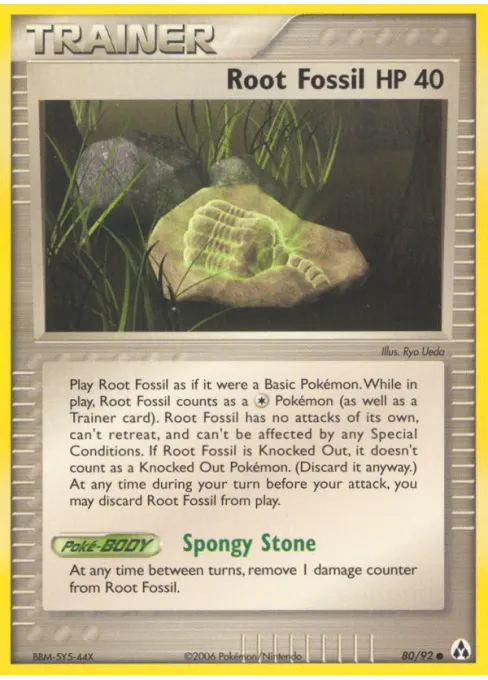 Root Fossil - Reverse Holo