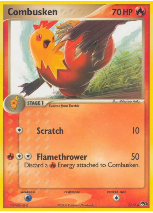 Combusken - Reverse Holo