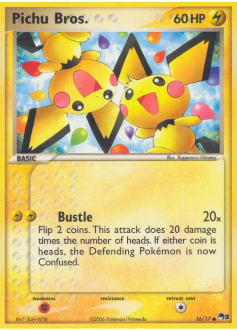 Pichu Bros. - Reverse Holo