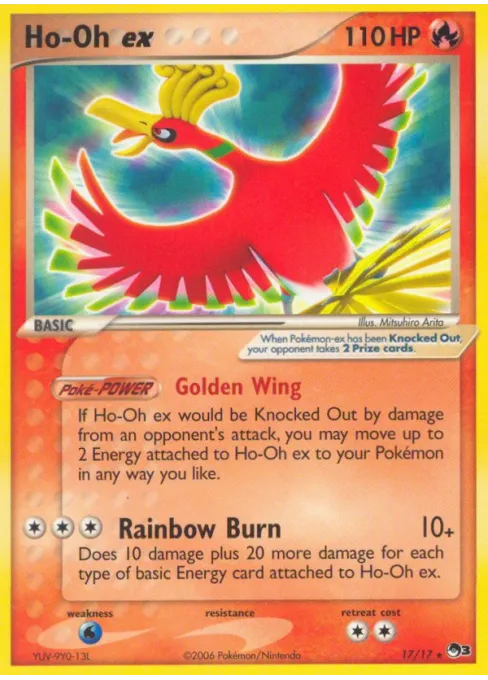 Ho-Oh ex - Reverse Holo