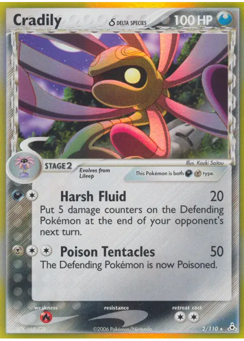 Cradily δ - Reverse Holo