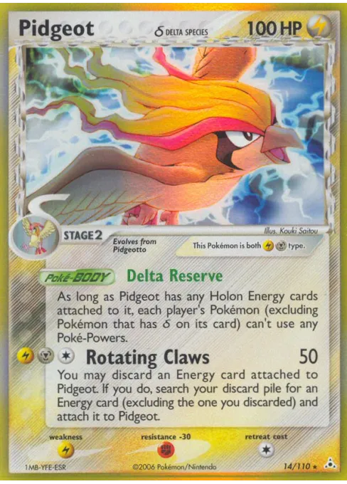 Pidgeot δ - Reverse Holo