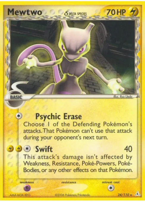 Mewtwo δ - Reverse Holo