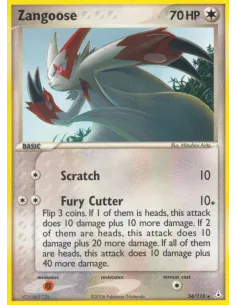 Zangoose - Reverse Holo