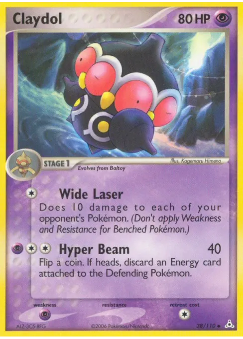 Claydol - Reverse Holo