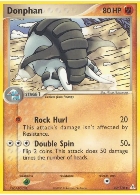 Donphan - Reverse Holo