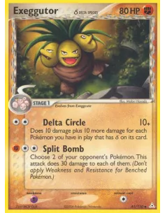 Exeggutor δ - Reverse Holo