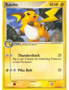 Raichu - Reverse Holo