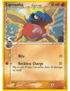 Carvanha δ - Reverse Holo