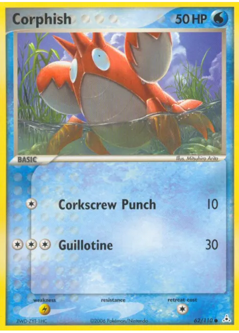 Corphish - Reverse Holo