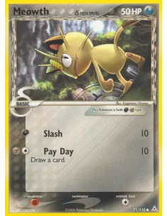 Meowth δ - Reverse Holo