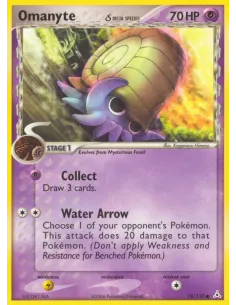 Omanyte δ - Reverse Holo