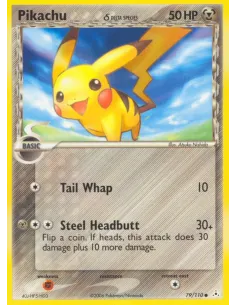 Pikachu δ - Reverse Holo