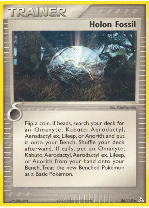 Holon Fossil - Reverse Holo