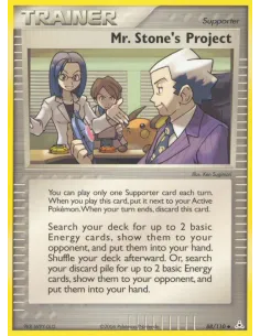 Mr. Stone's Project - Reverse Holo
