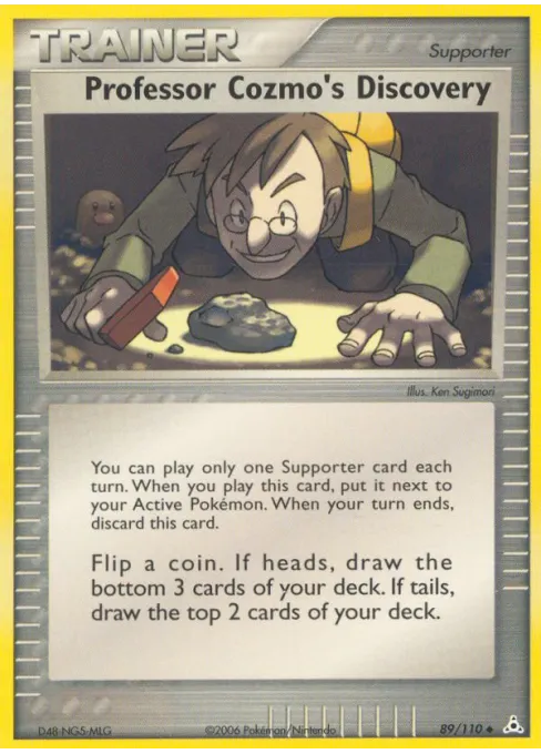 Professor Cozmo's Discovery - Reverse Holo