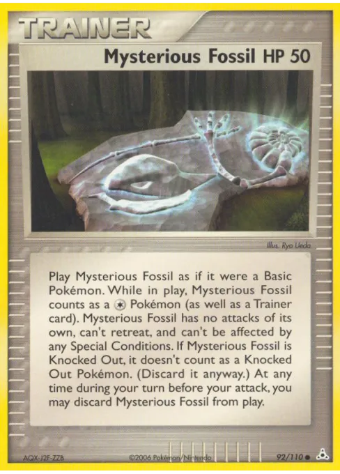 Mysterious Fossil - Reverse Holo