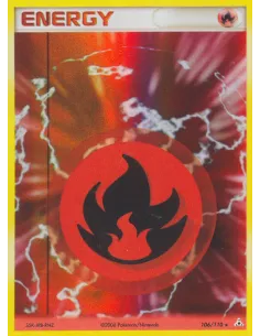 Fire Energy - Reverse Holo