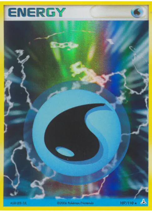 Water Energy - Reverse Holo