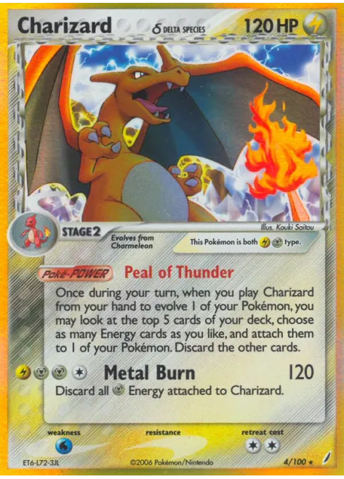 Charizard δ - Reverse Holo