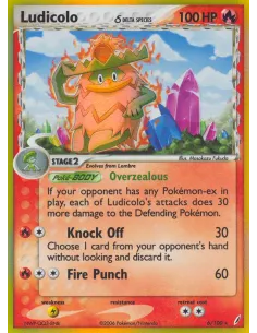 Ludicolo δ - Reverse Holo