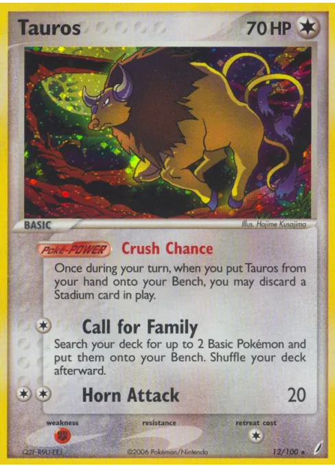Tauros - Reverse Holo