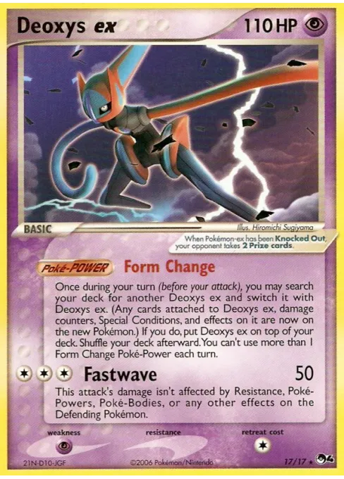 Deoxys ex - Reverse Holo
