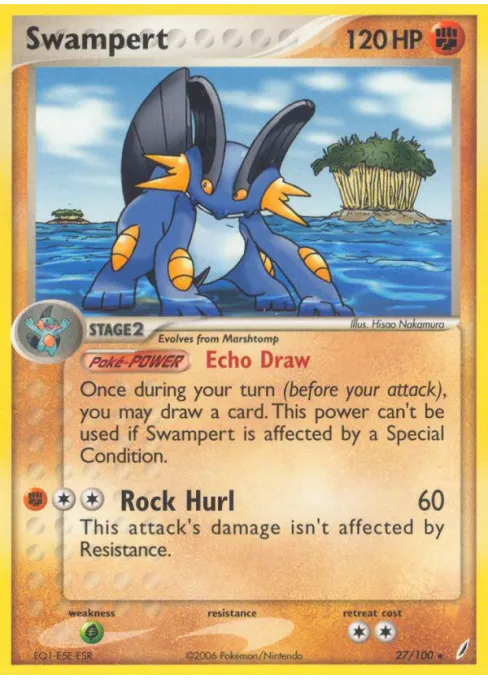 Swampert - Reverse Holo