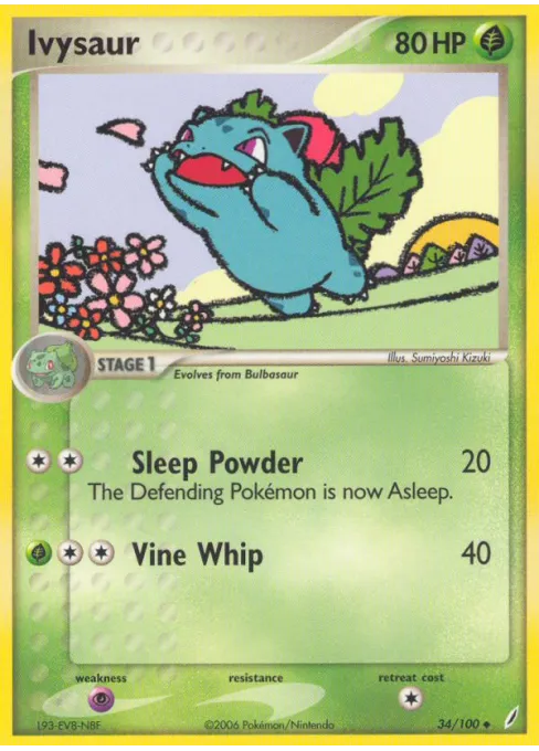 Ivysaur - Reverse Holo