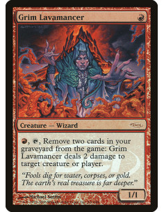 Grim Lavamancer - Foil