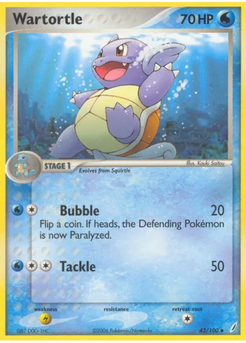 Wartortle - Reverse Holo