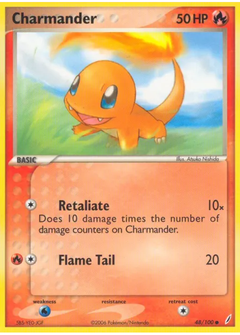 Charmander - Reverse Holo
