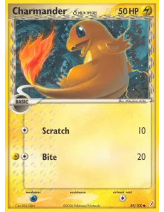 Charmander δ - Reverse Holo