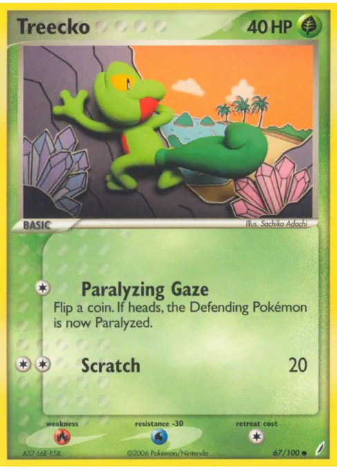 Treecko - Reverse Holo