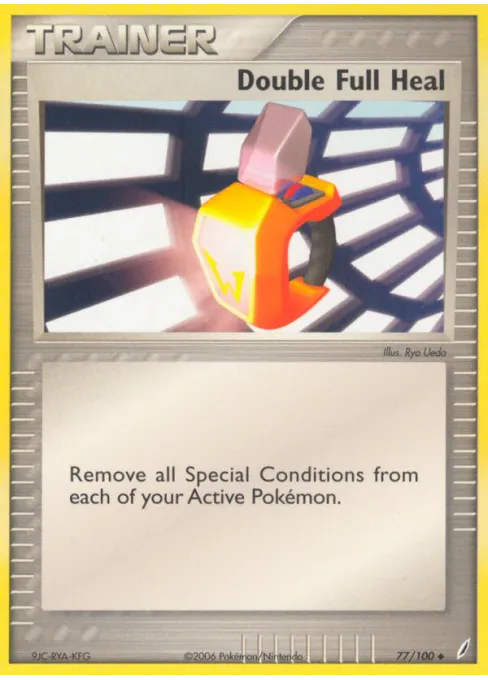 Double Full Heal - Reverse Holo