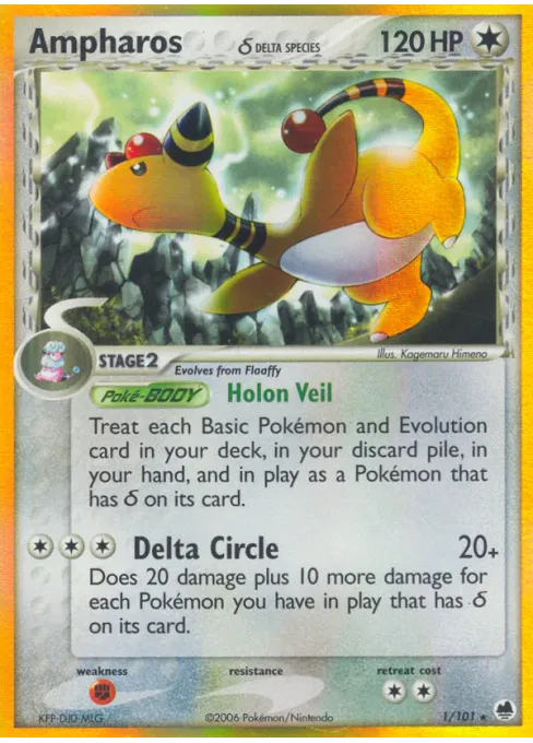 Ampharos δ - Reverse Holo