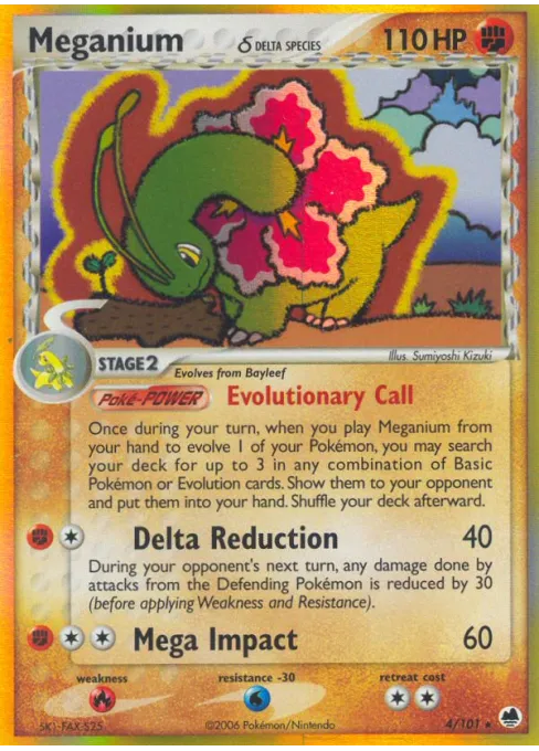 Meganium δ - Reverse Holo