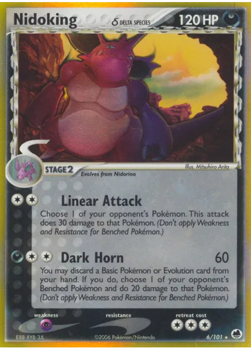 Nidoking δ - Reverse Holo