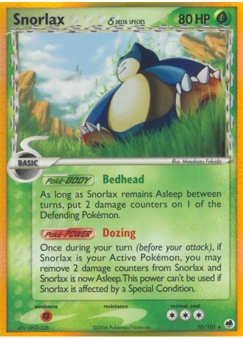Snorlax δ - Reverse Holo