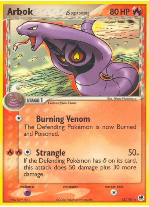 Arbok δ - Reverse Holo