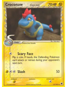 Croconaw δ - Reverse Holo