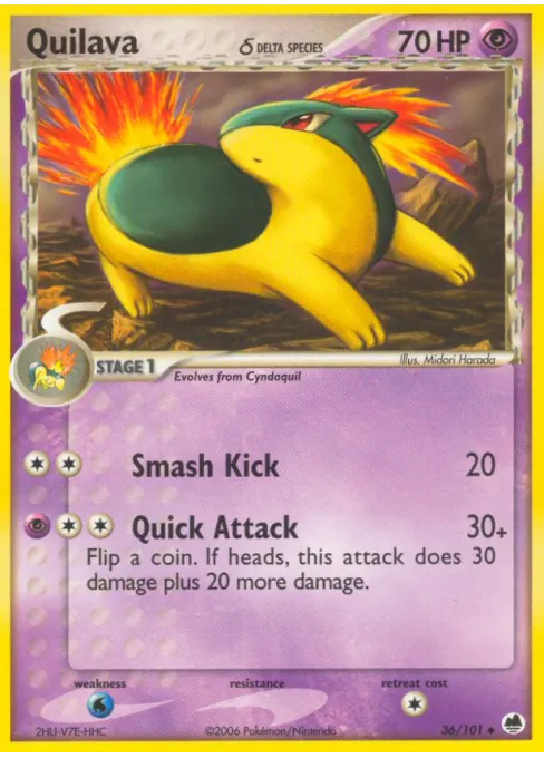Quilava δ - Reverse Holo