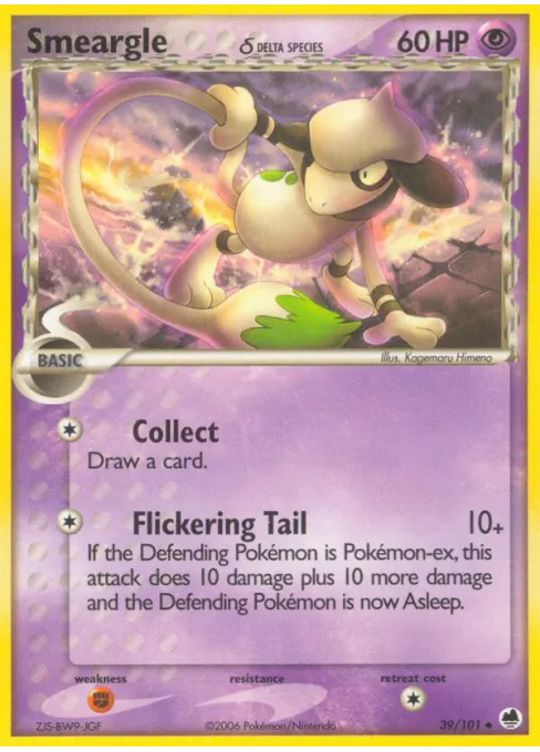 Smeargle δ - Reverse Holo