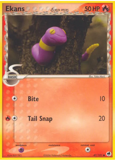 Ekans δ - Reverse Holo