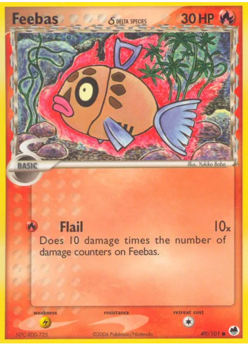 Feebas δ - Reverse Holo