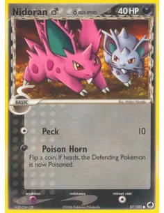 Nidoran ♂ δ - Reverse Holo