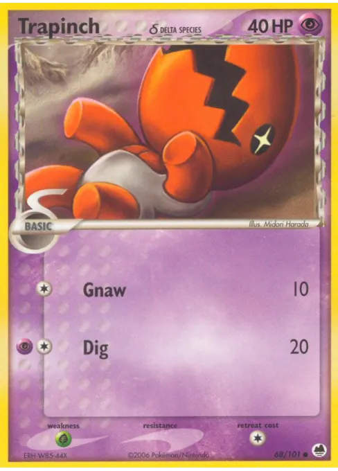 Trapinch δ - Reverse Holo